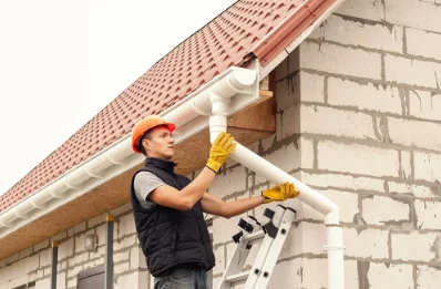 Pose et remplacement de gouttières à Vieux-Condé